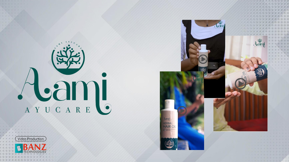Aami Ayucare herbal Hair Oil Video Production
